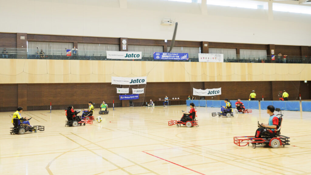 2025年度車椅子サッカー大会の様子